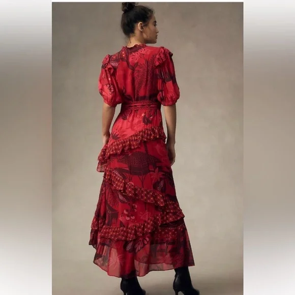 Farm Rio Ruffled Dress - Picture 5 of 12